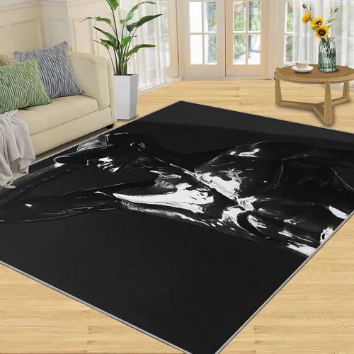 Vista 19 de Girl Horse Rugs for Bedroom, Horse Area Rug, Animal Rugs for Living Room, Indoor Non-Slip Rug, Machine Washable Carpet for Front Entrance Floor