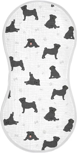 Vista 32 de vvfelixl Paños para eructos, Bichon Frise para bebé, niño, niña, bebé, trapos para eructos, 1 paquete Multi 15