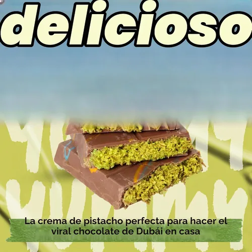 Vista 6 de Sanniti Marullo Crema de pistacho siciliano para untar de pistacho verde di Bronte DOP, 6.7 oz