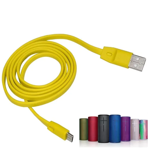 Vista 6 de Cable de carga USB de repuesto para altavoces inalámbricos Logitech UE Boom, Boom 2, Boom 3, Megaboom, Miniboom y Roll 2 - Cable de fuente