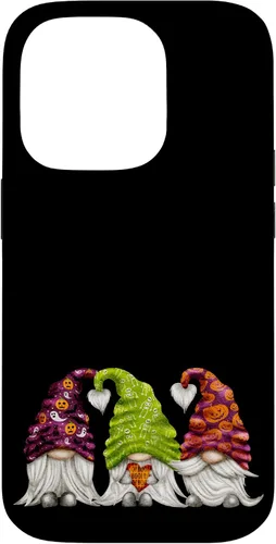 Vista 17 de iPhone 16 Cute Halloween Accessories For Kids Gnome Boo Halloween Case