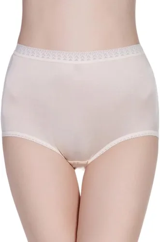 Vista 11 de Forever Angel - Calzones de tiro alto para mujer, 100% seda