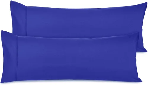 Vista 32 de Nestl - Juego de 2 fundas de almohada de microfibra azul playa tamaño Queen, 20 x 30 pulgadas