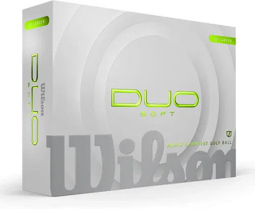 Vista 4 de WILSON 2025 Duo Soft Golf Balls - 12 Balls Verde
