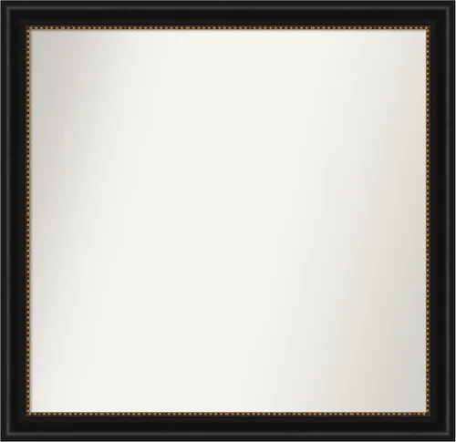 Vista 212 de Amanti Art Espejo personalizado, gran espejo de baño estrecho, espejo de pared o espejo de tocador de baño sobre el fregadero (24 x 24 pulgadas)