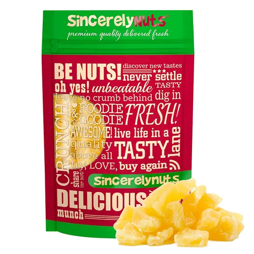 Vista 14 de Chips de banana dulces Sincerely Nuts, totalmente deliciosos, llenos de nutrientes minerales, listos para comer, sellado para una mayor frescura