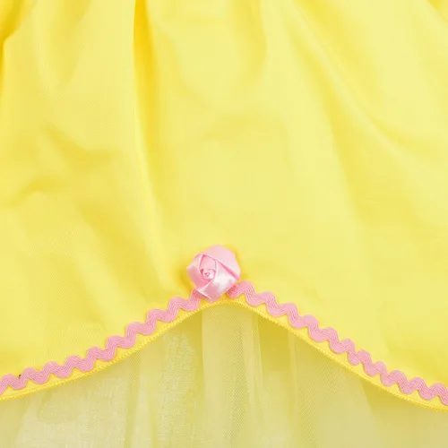 Vista 6 de Lito Angels Disfraz de princesa de verano para niñas pequeñas con accesorios