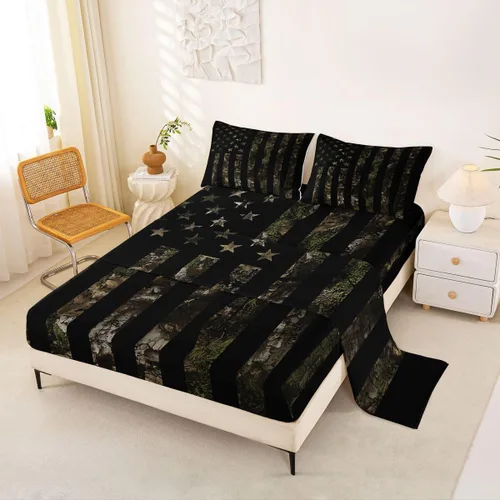 Vista 50 de Erosebridal Juego de sábanas con diseño de gato tamaño individual, sábana encimera Kawaii Garfield para niños y niñas, sábanas con huellas de patas