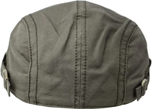 Vista 10 de Gorra de algodón lavado Newsboy Sombrero Ivy Classic Vintage Hat para hombre