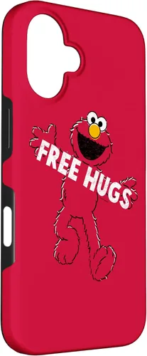 Vista 3 de Funda para iPhone 16 Sesame Street Elmo Free Hugs