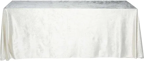 Vista 62 de Efavormart - Mantel rectangular de terciopelo negro prémium de 60 x 102 pulgadas para eventos de fiesta de boda