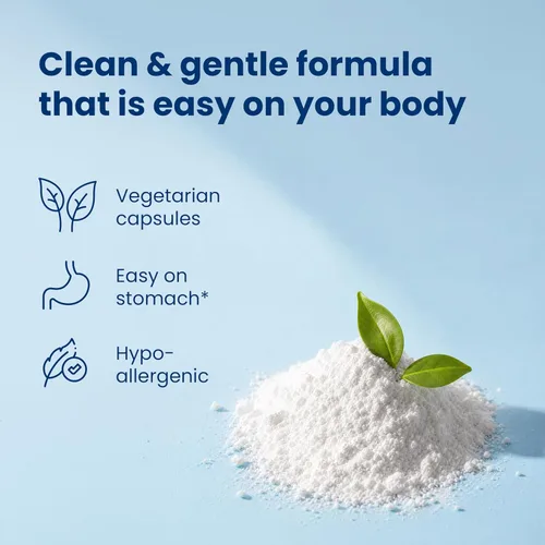 Vista 5 de HealthA2Z® Glicinato de magnesio 240 mg - 180 cápsulas, apoya la energía diurna, sueño reparador nocturno, alivio del estrés, equilibrio del estado
