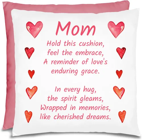 Vista 9 de Almohada para el día de la madre para mujer, almohada personalizada, regalos para mamá, regalos para mamá, almohada para mamá