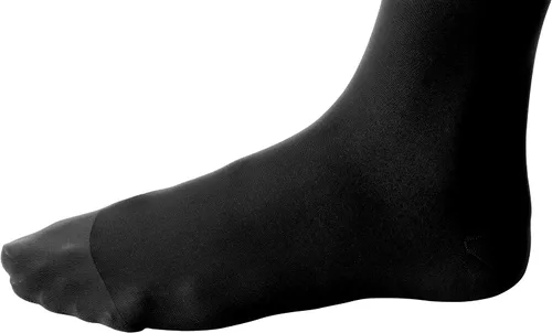 Vista 2 de JOBST 115132 BSN Medical Calcetines de compresión opacos, altura hasta la rodilla, 20-30mmHg, puntera cerrada, pequeños, color negro clásico