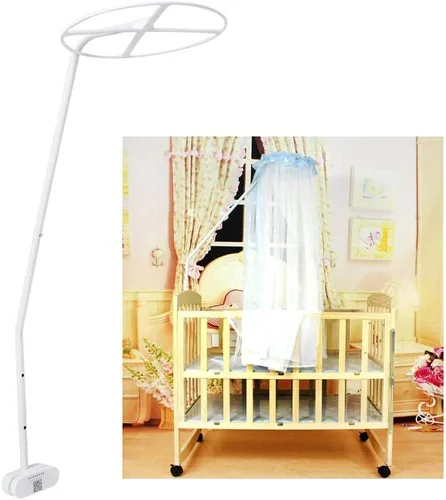Vista 2 de Crisis Soporte de red, ajustable, clip, cúpula, blanco, aprox.1.1m/3.6ft