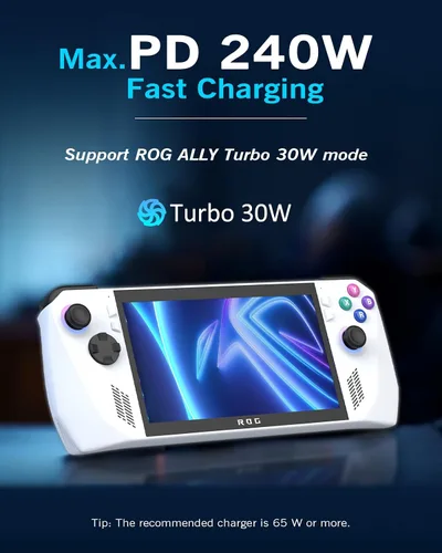 Vista 3 de MoKo Adaptador USB C de 180 grados con espacio de 0.531 in más amplio, conector USB-C macho en forma de U a USB-C hembra con PD 240W/20 Gbps/8K