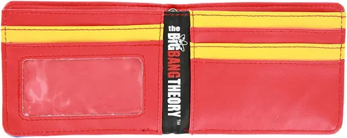 Vista 2 de Ripple Junction Big Bang Theory Bazinga! - Billetera doble, color azul