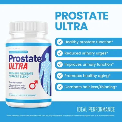 Vista 3 de Prostate Ultra Men - Cápsulas oficiales de próstata Ultra para píldoras de suplemento de próstata, máxima fuerza, ingredientes naturales