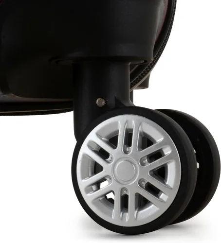 Vista 6 de Elite Luggage Equipaje giratorio extensible de mano rígido, Negro -, Equipaje giratorio extensible de mano rígido