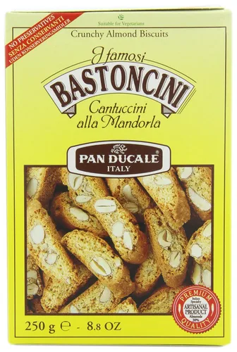 Vista 2 de Pan Ducale Bastoncini - Biscotti de almendra, cajas de 8.8 onzas (paquete de 6)