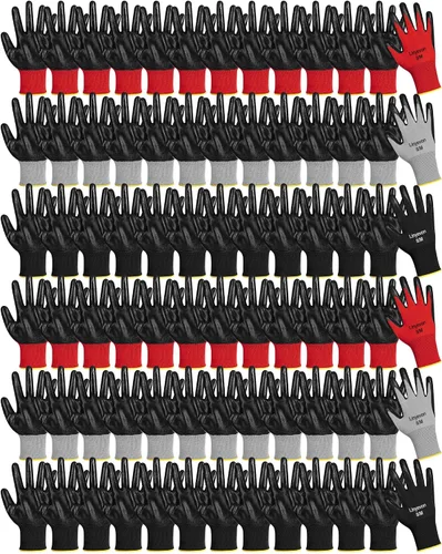 Vista 11 de Maxcheck Guantes de trabajo recubiertos de PU Negro