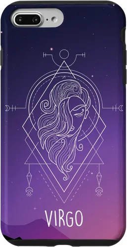 Vista 12 de Virgo Zodiac Signs Stern Horoscope Birthday Astrology Gift Case for iPhone 17