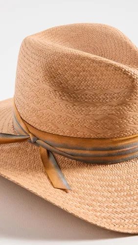 Vista 3 de Freya - Sombrero de paja de jacinto para mujer