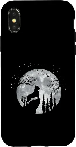 Vista 5 de Four-Legged Dog Breed - Full Moon American Bully Case for iPhone 17