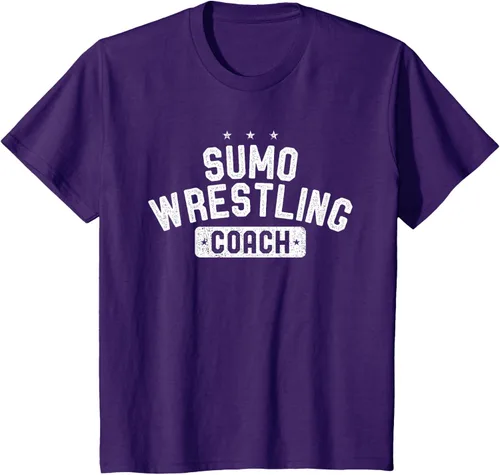 Vista 27 de Camiseta vintage de lucha libre Sumo Entrenador de lucha libre, Negro, S