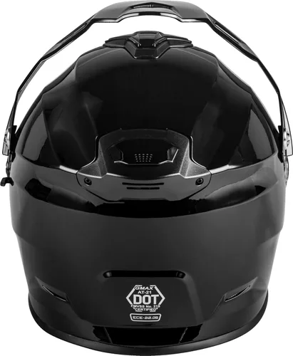 Vista 6 de Casco de aventura Gmax AT-21 Negro