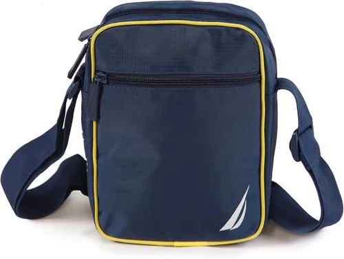 Vista 2 de Nautica Bolso de hombro, Azul marino, amarillo