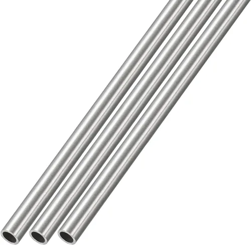 Vista 34 de METALLIXITY Tubo de acero inoxidable 304 (0.079 in de diámetro x 0.006 in de pared T x 9.843 in de largo), 3 piezas, tubo recto - para muebles