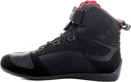 Vista 5 de SHIMA Exo - Botas de motocicleta para mujer, zapatos de cuero ventilado, protector de tobillo corto, para bicicleta urbana, estilo casual, botas