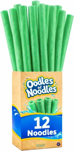 Vista 13 de Oodles of Noodles Fideos de espuma de arcoíris de lujo para piscina - Paquete de 12 - Aproximadamente 122 cm x 6.4 cm Tubos de espuma multiusos