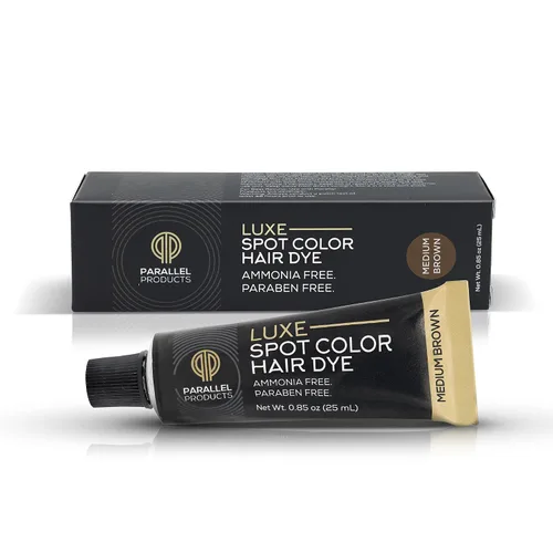 Vista 11 de Parallel Products - Luxe Color (negro) - Tinte para el cabello crema - 0.8 fl oz - Tinte para colorear manchas profesional - Cubre el cabello gris