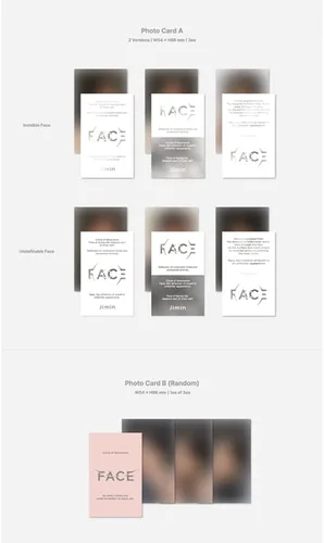 Vista 4 de [+Regalo Weverso] JIMIN Álbum Solo FACE Circle of Resonance (SET + Weverse albums ver.)