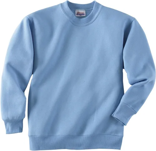 Vista 2 de Hanes Sudadera de cuello redondo para niños, cómoda y ecológica