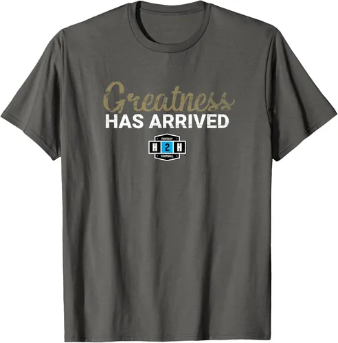 Vista 70 de Fantasy Football Greatness Has Arrived Camiseta Negro