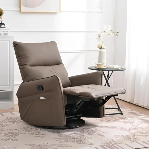 Vista 12 de Silla reclinable giratoria de 270° para adultos