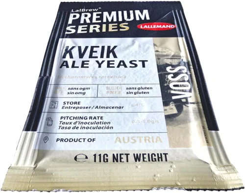 Vista 3 de Lallemand Voss Kveik Ale Levadura - LalBrew 0.39 oz Sachet