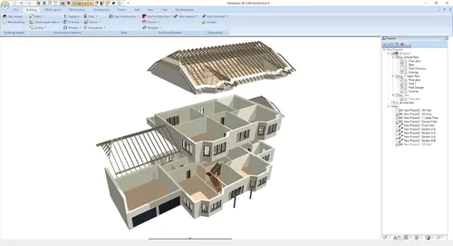 Vista 3 de Home design software compatible with Windows 11, 10, 8.1, 7 – Design your dream house including photovoltaic installations - 3D CAD 11 Architecture