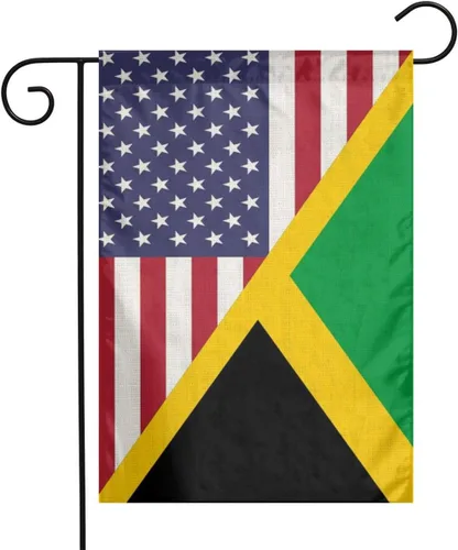 Vista 13 de Nadie lucha solo con bandera militar estadounidense, policía del ejército, bombero, bombero, azul, verde, rojo, línea fina, lino negro, tela