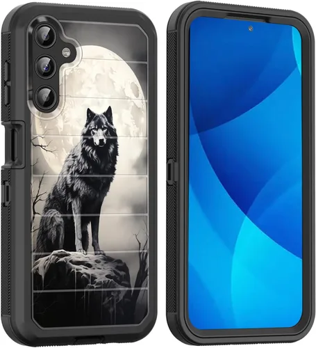 Vista 111 de Funda para Galaxy A15 5G, cuerpo completo, protección contra caídas, a prueba de polvo, resistente de 3 capas, militar, resistente, duradera