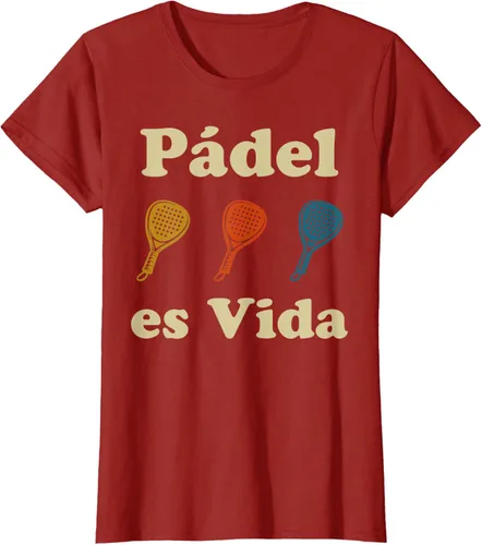 Vista 31 de Padel ES Vida Player Sport Life in Spanish En Espanol Men's T-Shirt