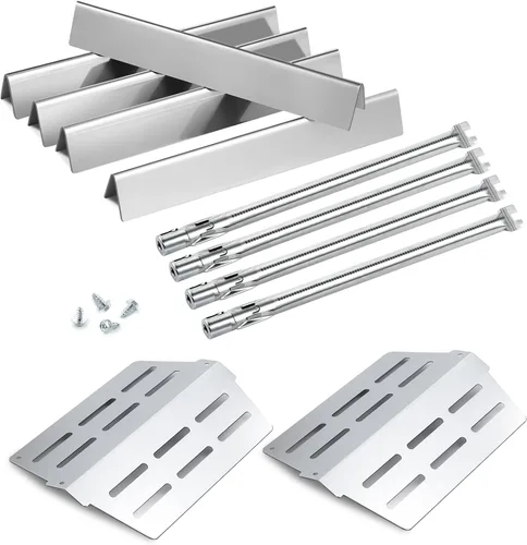 Vista 8 de Genesis E-330 Replacement Parts 4 Burners 7621 Flavorizer Bars 65505 Heat Deflector 62752 7620 Parts for Weber Genesis E-310 S-330 EP-330 Grill Part