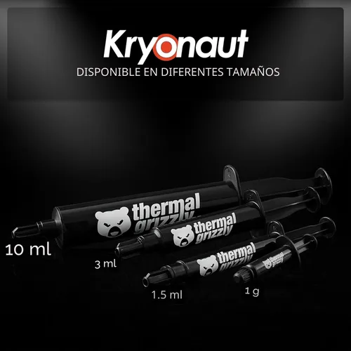 Vista 4 de Thermal Grizzly Kryonaut grasa térmica en pasta, 0.03 onzas