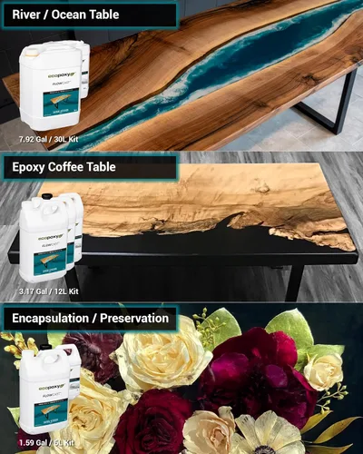 Vista 9 de Kit EcoPoxy FlowCast para reparación de pintura