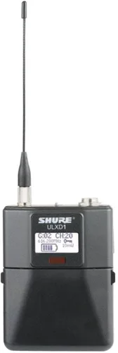 Vista 11 de Shure ULXD1 Transmisor de bolsillo - para uso con sistemas de micrófono inalámbrico digital ULX-D, receptor se vende por separado Banda V50