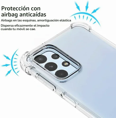 Vista 5 de Carcasa transparente para Samsung Galaxy A23 5G