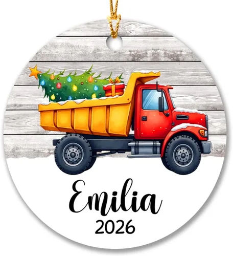 Vista 16 de Adorno de tren de Navidad, adorno de tren personalizado para decoración de árbol de Navidad, adorno personalizado de tren de amor para niños